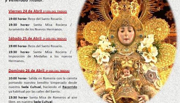 Hermandad de Moratalaz – Solemne Triduo