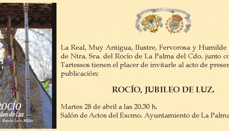 Presentación del libro ROCÍO, JUBILEO DE LUZ