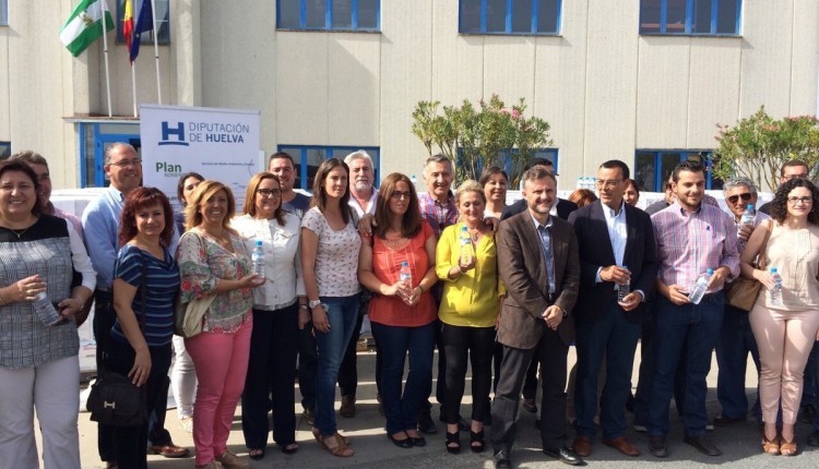 Hermandad de Isla Cristina – Acto organizado por Giahsa, para la entrega de agua