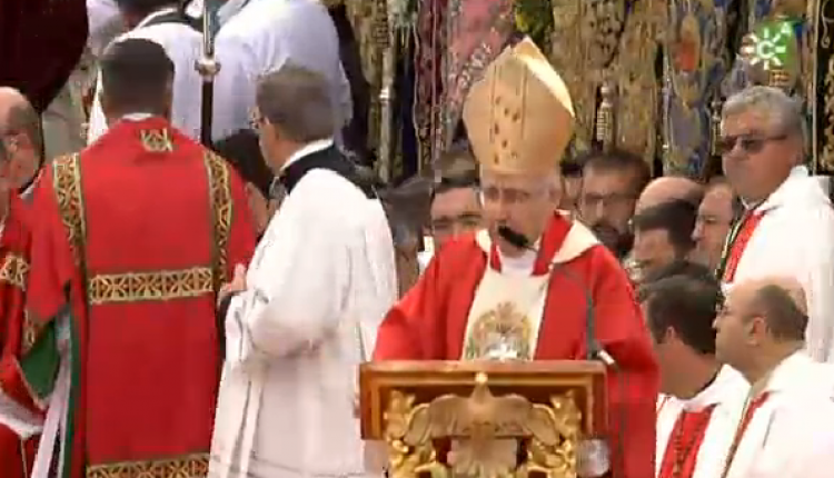 Emisión de la Misa de Pentecostés 2015 por Canal Sur