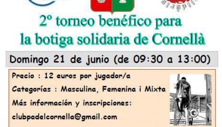 Hermandad de Cornellá – II Torneo de Pádel