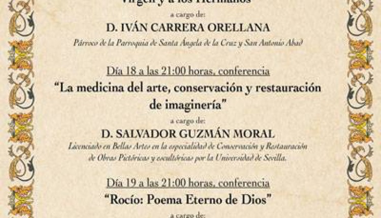 Hermandad de Sanlúcar de Barrameda – X Ciclo Cultural