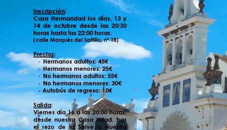 Hermandad de Espartinas – XXV Peregrinación andando al Rocío 2015