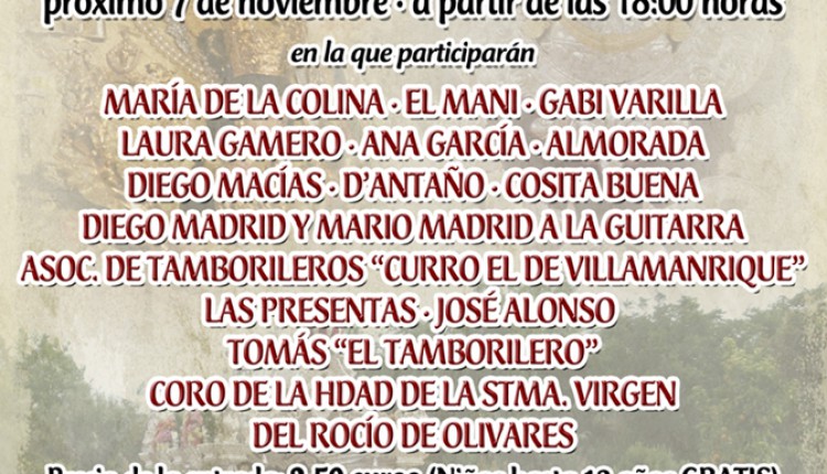 Hermandad de Olivares – Gran Velada Rociera 2015
