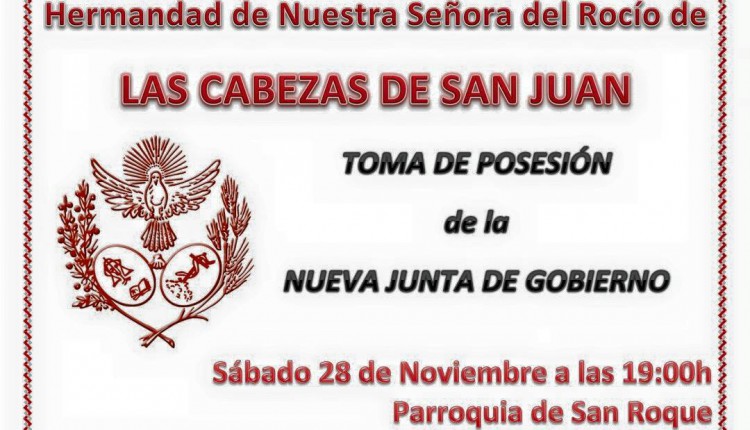 Hermandad de Las Cabezas de San Juan – Toma de posesión nueva Junta