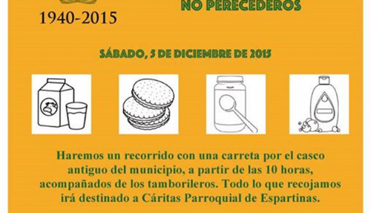 Hermandad de Espartinas – Recogida de alimentos Navidad 2015