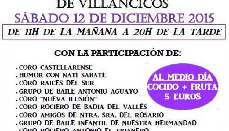 Hermandad de Sabadell – III Festival de Villancicos