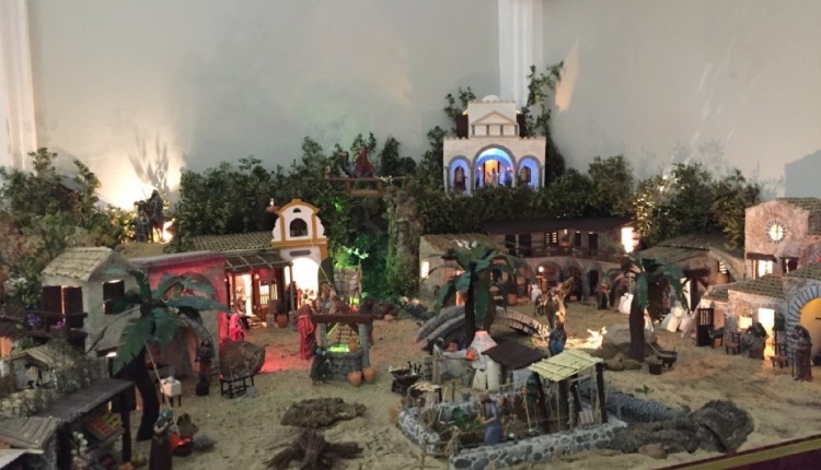 Belén de la Hermandad de Triana en la calle Evangelista de Sevilla