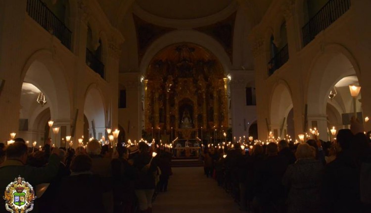Candelaria 2016 – Vigilia Mariana y Presentación de los niños en el Santuario de El Rocío
