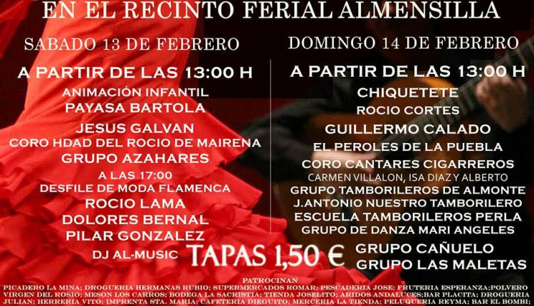 Hermandad de Almensilla – XVII Día de la Tapa 2016