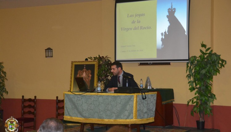 Hermandad de Camas – Conferencia de D. Manuel Galán «Las Joyas de la Virgen del Rocío»