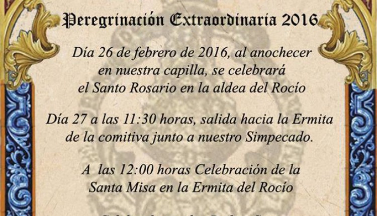 Hermandad de San Juan del Puerto – Peregrinación Extraordinaria 2016