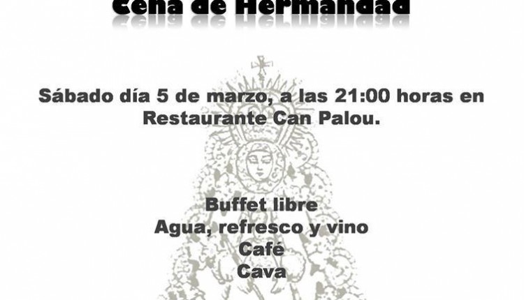 Hermandad de Cornellá – Cena de Hermandad
