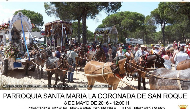 Agrupación Parroquial de San Roque – Solemne Misa de Romeros y Pregón del Rocío a cargo de D. Faustino Rejo