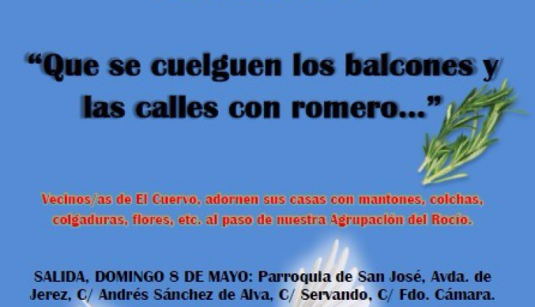 Agrupación de El Cuervo – Salida hacia el Rocío 2016