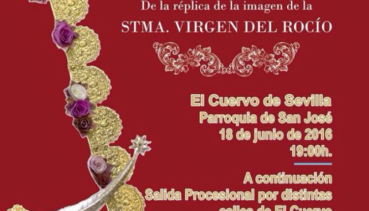 Agrupación Parroquial Ntra. Sra. del Rocío de El Cuervo – Solemne Bendición imagen de Ntra. Sra.