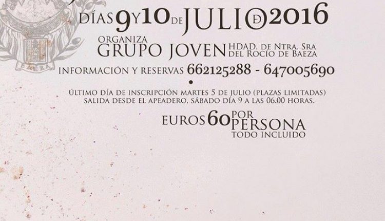 Hermandad de Baeza – Peregrinación Joven al Rocío