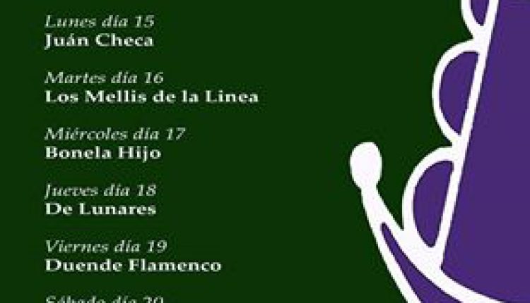 Hermandad de La Caleta – Actuaciones en la Feria de Málaga 2016