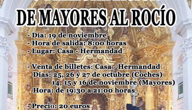 Hermandad de Benacazón – V Peregrinación de Mayores al Rocío