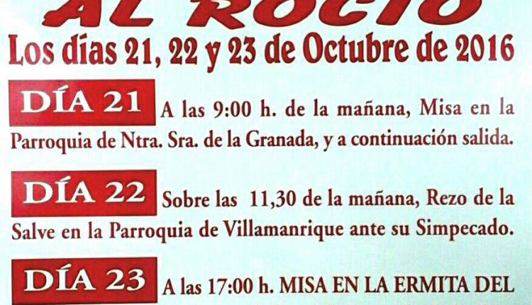 Hermandad de Puebla del Río – XXXII Peregrinación a Pie al Rocío