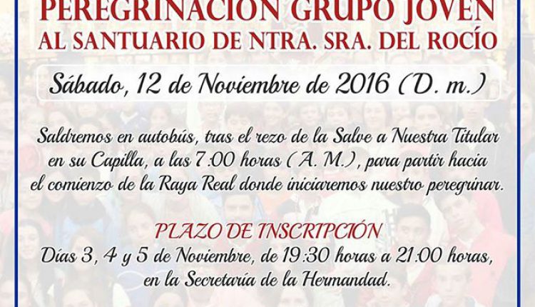 Hermandad de Olivares – Peregrinacion del Grupo Joven