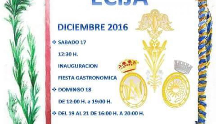 Hermandad de Écija – Rastrillo Benéfico 2016