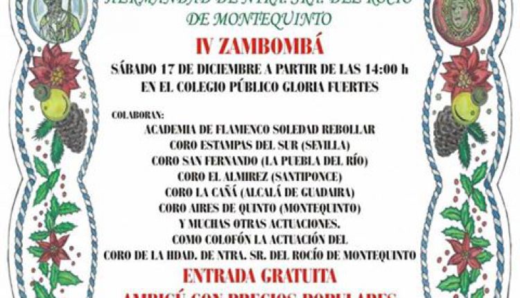 Hermandad de Montequinto – IV Zambombá