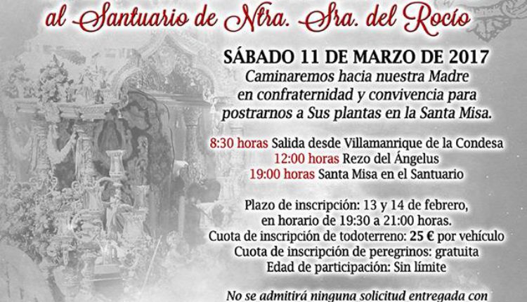 Hermandad de Olivares – I Peregrinación de las Familias al Rocío