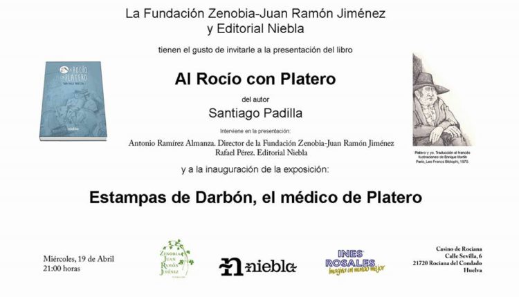 Presentación del libro «Al Rocío con Platero» de Santiago Padilla en Rociana