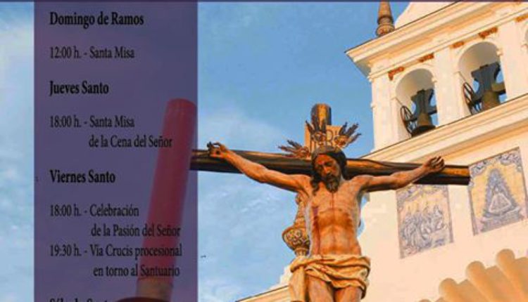Horario con los actos de la Semana Santa 2017 en el Santuario del Rocío