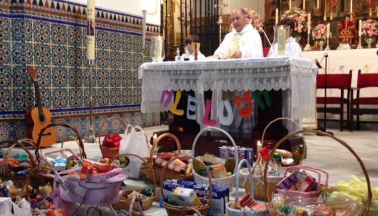 Hermandad de Huevar – Ofrenda de Alimentos para Caritas