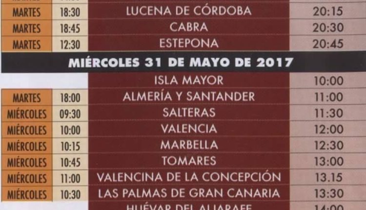 Paso de Hermandades por Villamanrique 2017