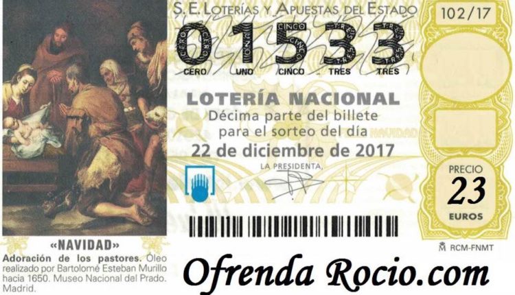 Ya tenemos el número de Lotería para la XV Ofrenda del Foro del 2017