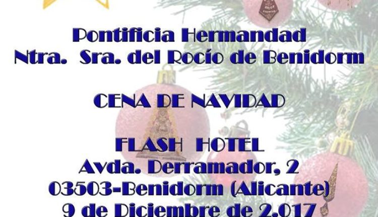 Hermandad de Benidorm – Cena de Navidad