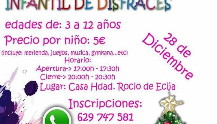 Hermandad de Écija – I Convivencia Infantil de Disfraces