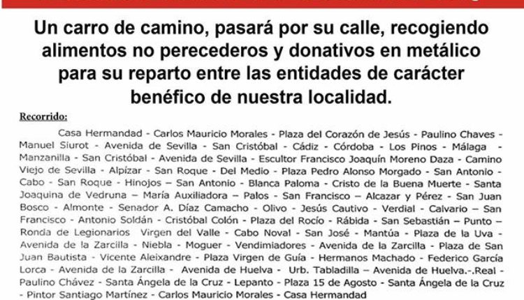 Hermandad de La Palma – XIX Campaña de Navidad