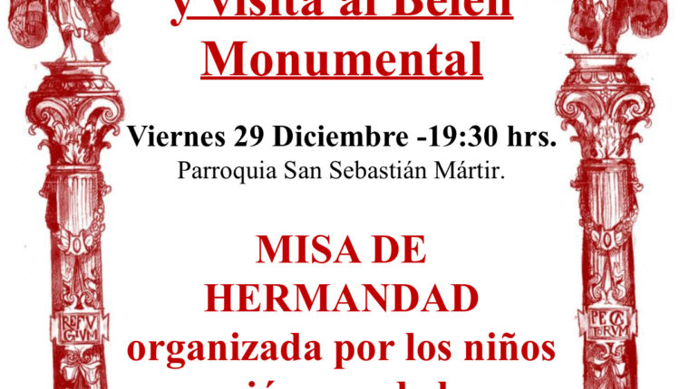 Hermandad de San Sebastián de los Reyes – Misa de Niños de Navidad