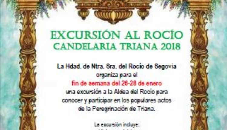 Hermandad de Segovia – Excursión al Rocío