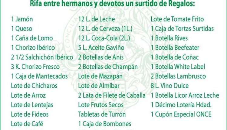 Hermandad de Bormujos – Cesta de Navidad
