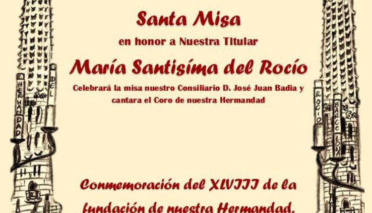 Hermandad de Barcelona – Santa Misa Aniversario