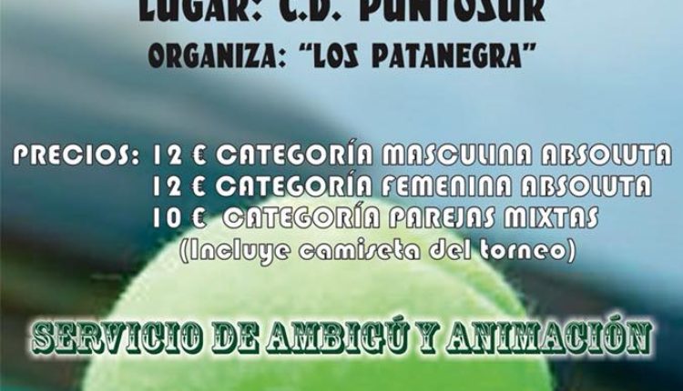 Hermandad de Dos Hermanas – II Torneo de Padel,  !Suspendido¡