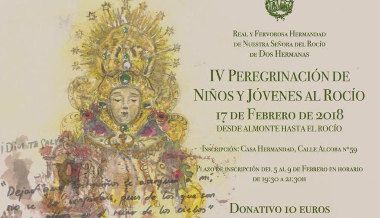 Hermandad de Dos Hermanas – Los niños de Dos Hermanas ante la Blanca Paloma