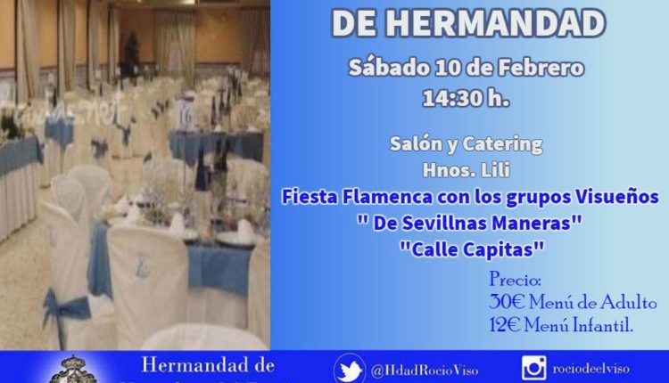 Hermandad de El Viso del Alcor – XIX Almuerzo de Hermandad