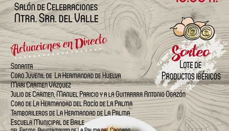 Hermandad de La Palma – VII Potaje Rociero con Actuaciones en Directo