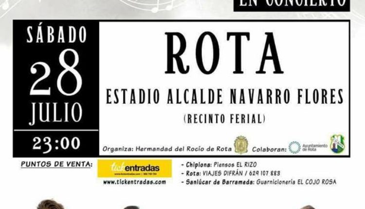 Hermandad de Rota – Concierto de ECOS DEL ROCÍO Y MARISOL BIZCOCHO