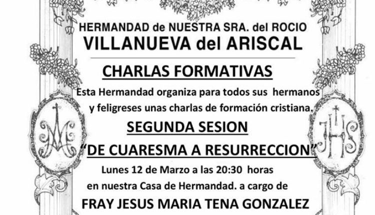 Hermandad de Villanueva del Ariscal – Charlas de Formación