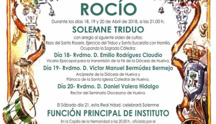 Hermandad de Emigrantes – Solemne Triduo 2018