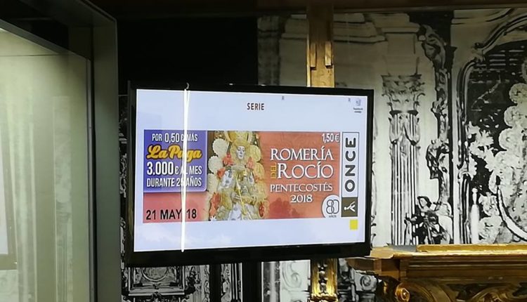 El Cupón de la ONCE del 21 de mayo de 2018 dedicado a la Romería del Rocío