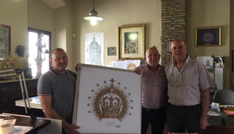 Una Corona de Amor para Ntra. Sra. la Virgen del Rocío – Visita al Taller de los Hnos. Delgado en Sevilla
