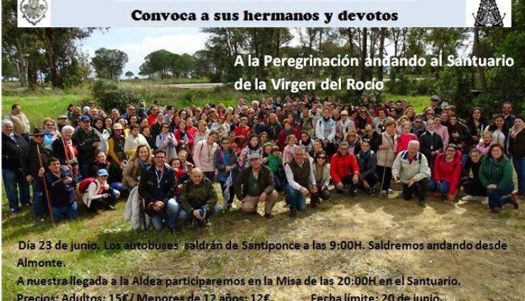 Hermandad de Santiponce – Peregrinación Andando al Rocío